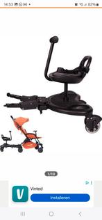 Meerijdplankje met zitje - Universeel & Robuust, Kinderen en Baby's, Kinderwagens en Combinaties, Ophalen of Verzenden, Gebruikt