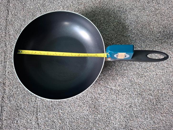Wokpan pan, Huis en Inrichting, Keuken | Potten en Pannen, Zo goed als nieuw, Wok, Overige materialen, Inductieplaat, Ophalen