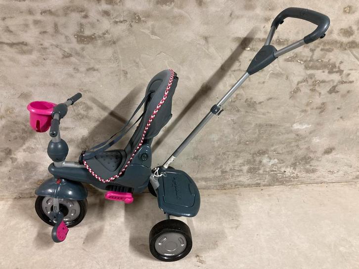 Smarttrike glow rosé driewieler duw fiets, Kinderen en Baby's, Speelgoed | Buiten | Skelters, Gebruikt, Overige merken, Ophalen