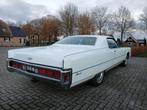 Lincoln Continental Coupe 7.5 Ltr. AUT 1973 Wit op LPG, Auto's, Automaat, Stof, 8 cilinders, Continental
