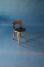 Alvar Aalto, 65 chair, Artek, Huis en Inrichting, Gebruikt, Vintage mid century, Zwart, Ophalen of Verzenden