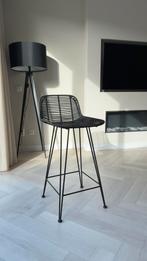 Barkruk - HKLiving Rattan, Huis en Inrichting, Barkrukken, Ophalen, Zo goed als nieuw, 60 tot 90 cm