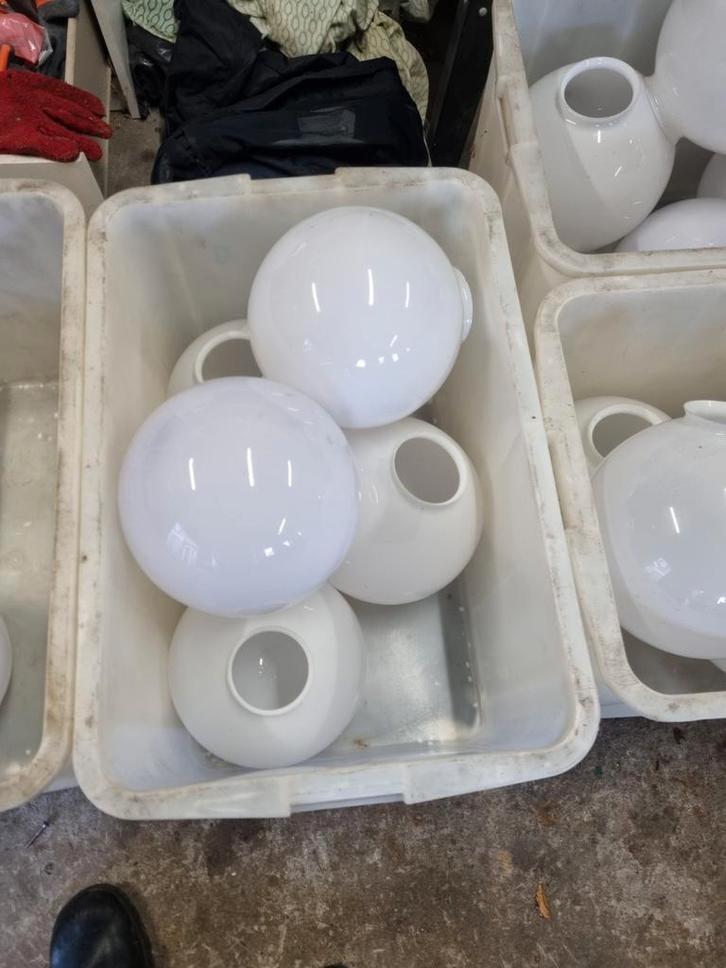 3 Authentieke lantaarns met reserve glazen, Huis en Inrichting, Lampen | Vloerlampen, Gebruikt, 200 cm of meer, Glas, Metaal, Ophalen of Verzenden