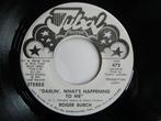 Single Roger Burch - Darlin What's Happening To Me - Promo, 7 inch, Single, Ophalen of Verzenden, Zo goed als nieuw