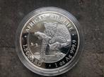 2020 Somalia - Leopard - 1 oz silver, Ophalen of Verzenden, Overige landen, Losse munt, Zilver