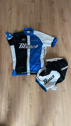 Setje fietskleding / wiltenkleding Blanco, Ophalen of Verzenden, Zo goed als nieuw, Helm