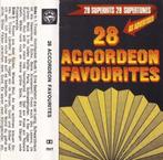 Cassettebandje 28 Accordeon Favourites, Cd's en Dvd's, Cassettebandjes, 1 bandje, Verzenden, Origineel