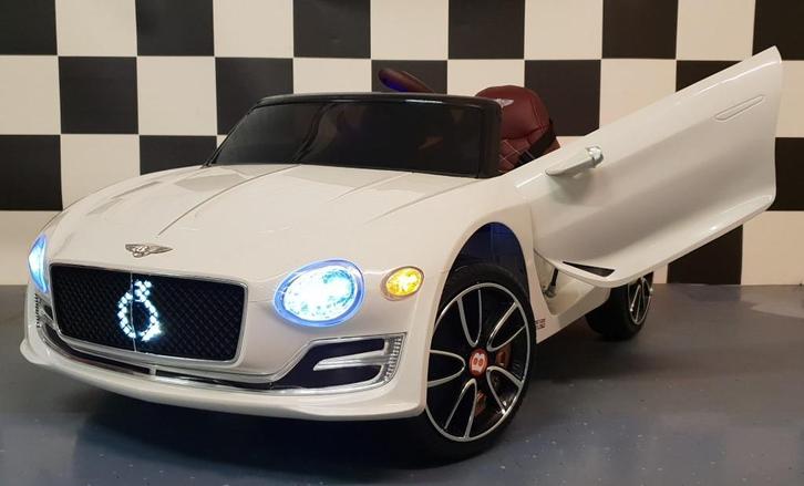 Kinderauto Bentley EXP - soft start - verlichting - met RC, Kinderen en Baby's, Speelgoed | Speelgoedvoertuigen, Nieuw, Afstandsbediening