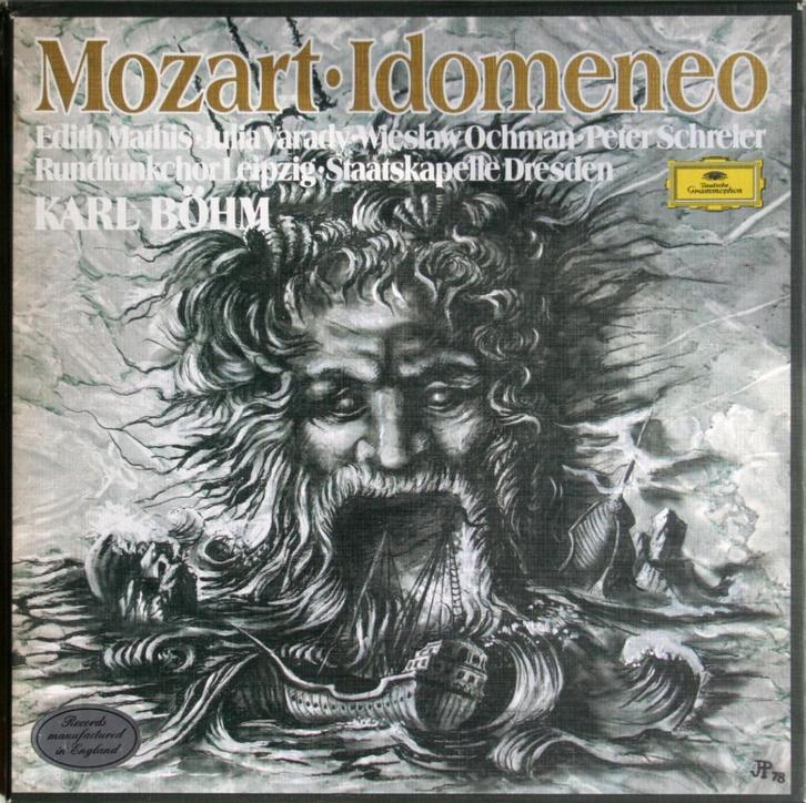 Mozart - Idomeneo - Karl Böhm (1979, 4 lp's), Cd's en Dvd's, Vinyl | Klassiek, Gebruikt, Classicisme, Opera of Operette, 12 inch