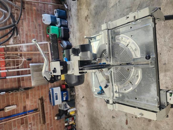 ELU tgs273 zaagtafel/afkortzaag, Doe-het-zelf en Verbouw, Gereedschap | Zaagmachines, Afkortzaag, 1200 watt of meer, 70 mm of meer