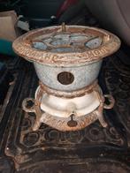 Antiek petroleumstel, Antiek en Kunst, Antiek | Emaille, Ophalen of Verzenden