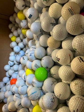 Partij golfballen (tot 3000 stuks)