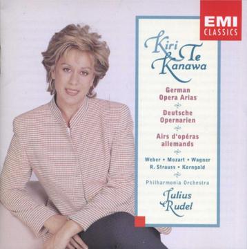 GERMAN OPERA ARIAS Kiri te Kanawa CD WEBER KORNGOLD EMI ZGAN beschikbaar voor biedingen