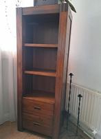 Massief Acacia houten Boekenkast eventueel ook TV meubel, Ophalen, Met plank(en), 50 tot 100 cm, Zo goed als nieuw