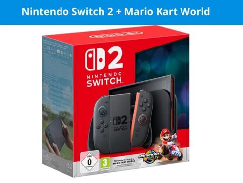 Nintendo switch 2 console met Mario Kart World ( digitaal ), Spelcomputers en Games, Spelcomputers | Nintendo Switch, Nieuw, Switch Original