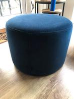 Poef zgan, Ophalen of Verzenden, Zo goed als nieuw, Rond, Minder dan 50 cm