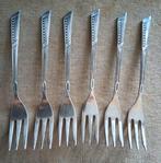 Gebaksvorkjes.
Verzilverd.
Bestek, Huis en Inrichting, Keuken | Bestek, Ophalen of Verzenden, Gebruikt, Los bestek