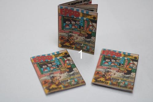 1 miniatuur blad, 1-12 poppenhuis,, Verzamelen, Poppenhuizen en Toebehoren, Nieuw, Poppenhuis, Verzenden