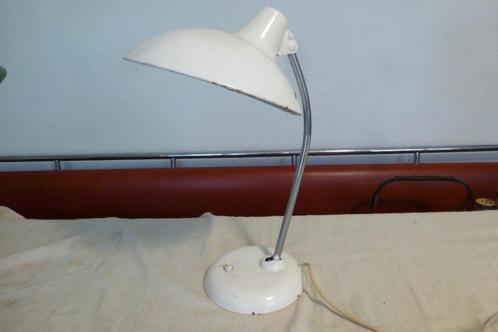 KAISER idell,7686,BAUHAUS,1950,BUREAULAMP, Huis en Inrichting, Lampen | Tafellampen, Gebruikt, Minder dan 50 cm, Metaal, Ophalen of Verzenden