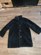 Zwarte teddy jas van M&S Mode - Maat M, Ophalen of Verzenden, Zo goed als nieuw, Zwart