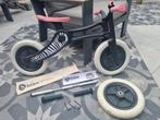 Wishbone Bike 2-in-1 Loopfiets Zwart/Wit Zebra Roze, Ophalen, Gebruikt, Loopfiets