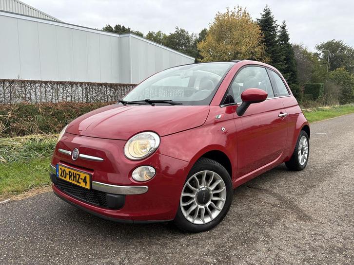 Fiat 500C 0.9 TwinAir Lounge / LEER / AIRCO / 110dkm! NAP!, Auto's, Fiat, Particulier, Te koop, 500C, ABS, Airbags, Airconditioning