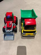 BRUDER vrachtwagen en shovel!, Kinderen en Baby's, Speelgoed | Speelgoedvoertuigen, Ophalen, Zo goed als nieuw