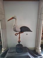 ooievaar van hout, hoogte 100 cm, Ophalen