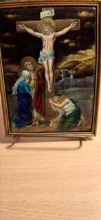 Limoges email plaquette., Ophalen of Verzenden