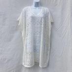 Leuke overgooier/strandjurk/gatenjurk mt 40 merk Charmor, Maat 38/40 (M), ., Wit, Ophalen of Verzenden