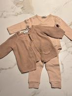 Te koop: ZGAN! 3-delige set Feetje roze beige maat 62, Kinderen en Baby's, Babykleding | Maat 62, Meisje, Ophalen of Verzenden