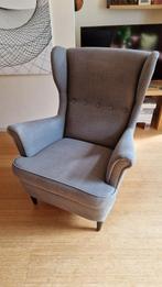 ikea fauteuil strandmon grijs, Huis en Inrichting, Fauteuils, Ophalen, Gebruikt, 75 tot 100 cm, 75 tot 100 cm