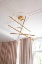 Exclusieve Eichholtz Hanglamp (2x) p/s BIEDEN, Huis en Inrichting, Lampen | Plafondlampen, Ophalen, Zo goed als nieuw, Metaal