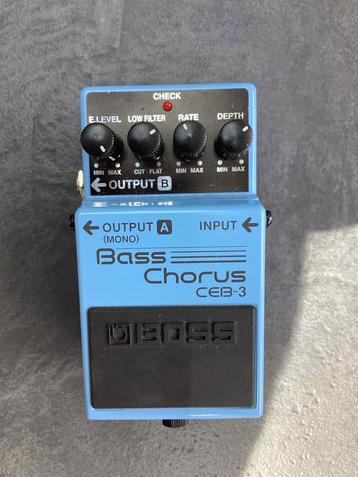Bass chorus Boss CEB-3 beschikbaar voor biedingen