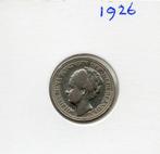 WILHELMINA KWARTJE 1926 ZILVER, Zilver, 25 cent, Ophalen of Verzenden, Koningin Wilhelmina