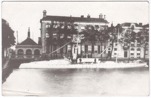 Foto Kaart Vlissingen Admiraliteitshuis Dokkade Torpedoboot, Verzamelen, Ansichtkaarten | Nederland, Ongelopen, Zeeland, Ophalen of Verzenden