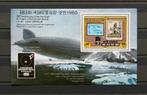 Noord-Korea Blok 83 Postfris 1980 Zeppelin, Ophalen of Verzenden, Postfris, Vliegtuigen