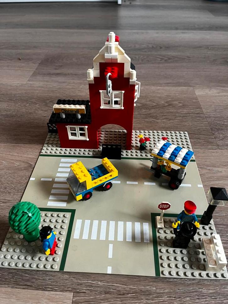 Lego 1620 Chocomel pakhuis vintage, Kinderen en Baby's, Speelgoed | Duplo en Lego, Gebruikt, Lego, Complete set, Ophalen
