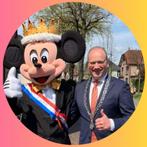 Mickey Mouse, mascotte Animatie Entertainment kinderfeestje, Nieuw, Ophalen of Verzenden, Verjaardag