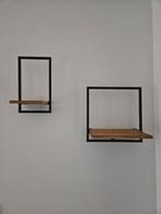 Industriële Wandplanken - Set van 2, Huis en Inrichting, Woonaccessoires | Wandplanken en Boekenplanken, Ophalen, Zo goed als nieuw