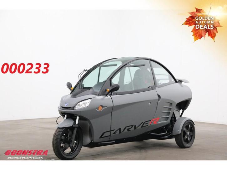 Carver S+ 7.1 kWh 80 km/h Active *NIEUW/NEU* (bj 2025), Auto's, Overige Auto's, Bedrijf, Te koop, Bluetooth, Lederen bekleding