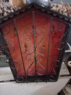 Antiek Smeedijzeren Sleutelkastje Huisje, Antiek en Kunst, Ophalen of Verzenden