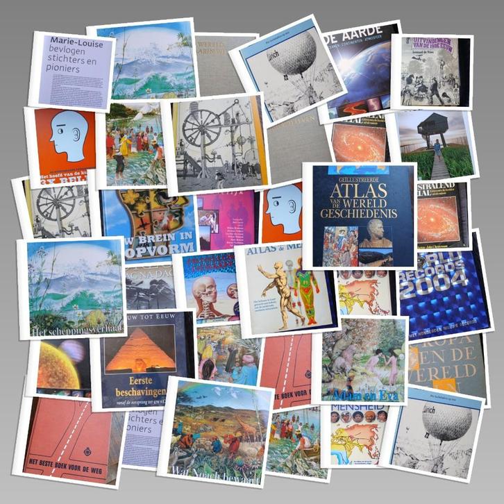 36. Atlas over de wereld-Mens-Heelal van alles wat, Boeken, Atlassen en Landkaarten, Zo goed als nieuw, Overige atlassen, Wereld