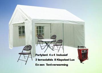 Partytent huren regio 013 afhaal vanaf 49,50 incl. btw beschikbaar voor biedingen