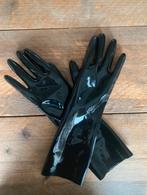 Korte handschoenen / Latex / Rubber / Maat XL, Kleding | Dames, Ondergoed en Lingerie, Zwart, Overige typen, Verzenden