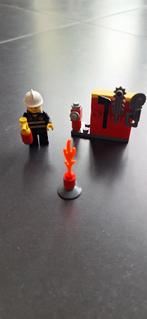 LEGO City 5613 Brandweerman met Brand, Ophalen of Verzenden, Gebruikt, Complete set, Lego