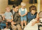 Prinses Beatrix en Prins Claus met hun zonen., Verzamelen, Verzenden, Zo goed als nieuw, Nederland, Kaart, Foto of Prent