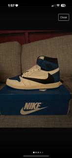 Nike Travis Scott Jordan 1 Fragment, Kleding | Heren, Schoenen, Blauw, Nike, Nieuw, Ophalen of Verzenden