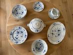 Victoria Blue 7050 - vintage servies - Japan Sigma, Antiek en Kunst, Antiek | Servies compleet, Ophalen of Verzenden