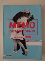 MEMO GESCHIEDENIS BOVENBOUW HAVO - HANDBOEK, Boeken, Gelezen, HAVO, Ophalen of Verzenden, Geschiedenis